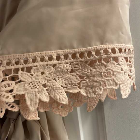 Lace Trim Robe - Picture 2 of 2